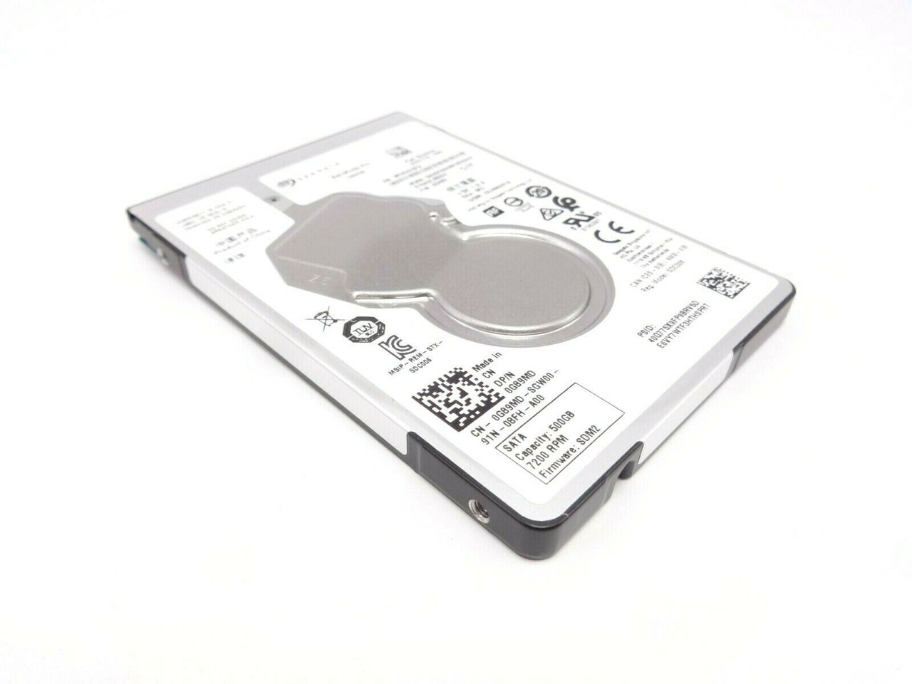 Dell G89MD 500GB 7.2K SATA Laptop 2.5" Hard Drive