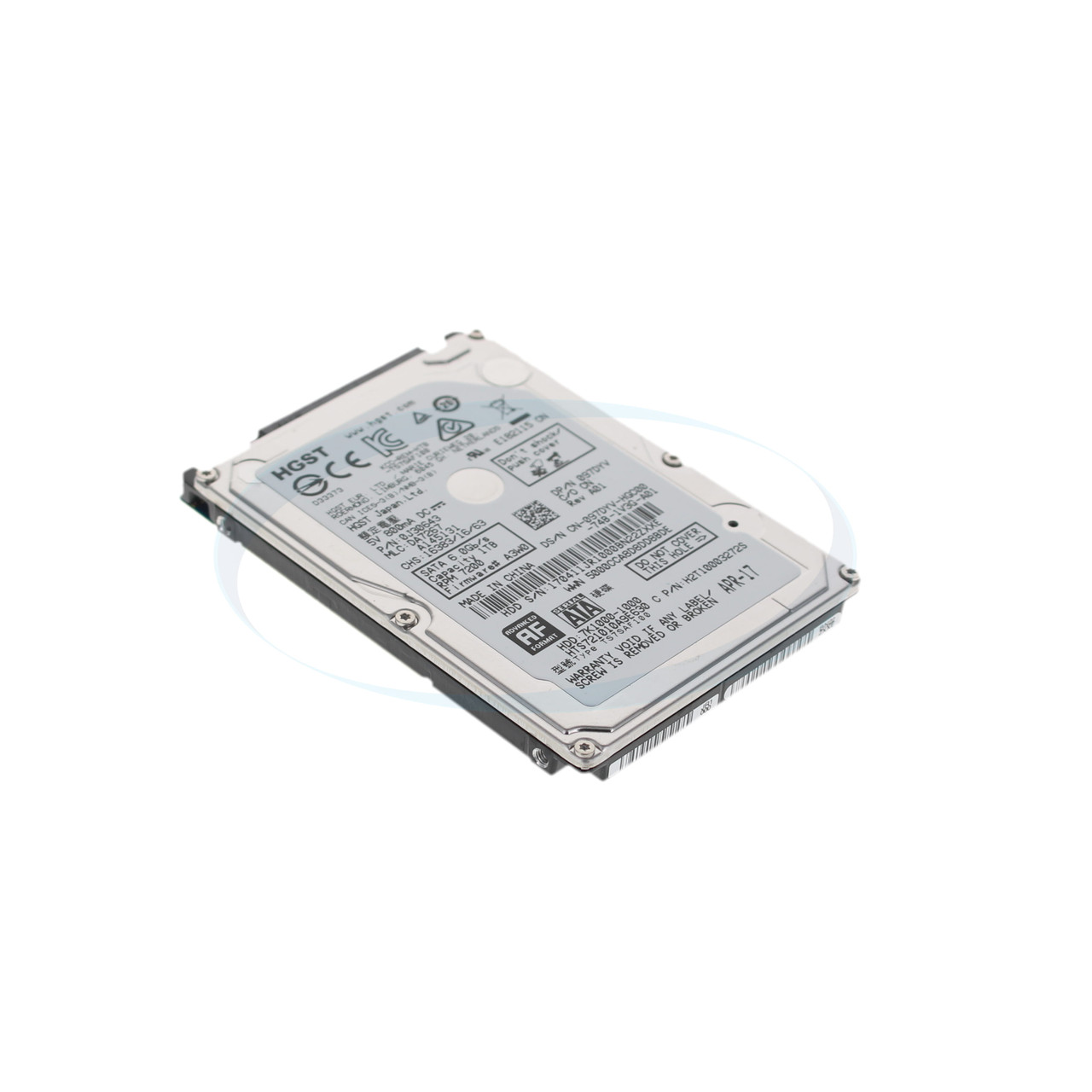 Dell 97DYV 1TB 7.2K 6GBPS 2.5" SATA Hard Drive