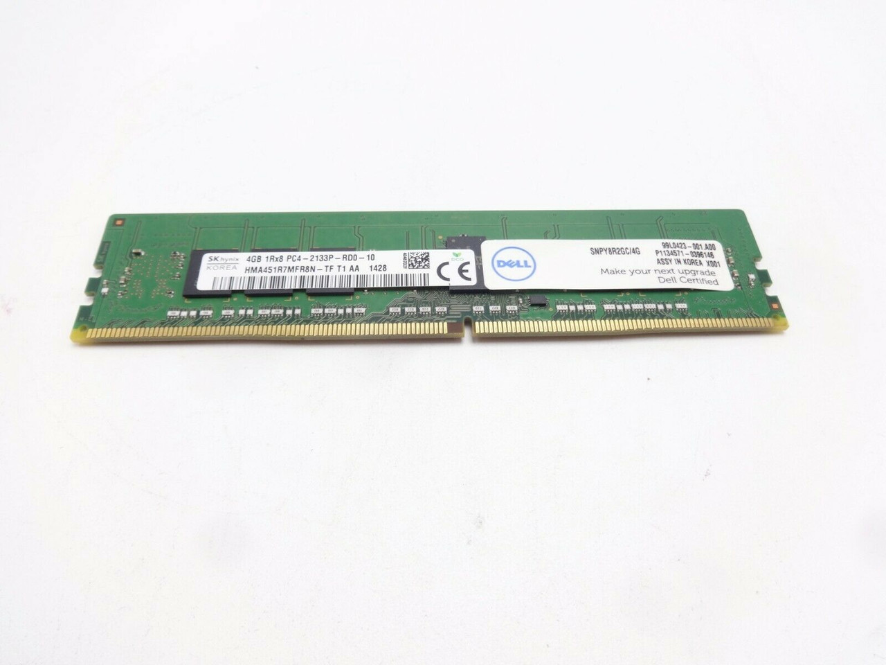 Dell Poweredge 4GB PC4 2133P 17000 1Rx8 DDR4 MemoryR430 R530 R630 R730 R830