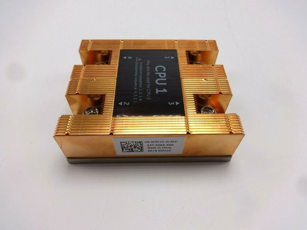 Dell CPC1C Poweredge M630 CPU1 Heatsink