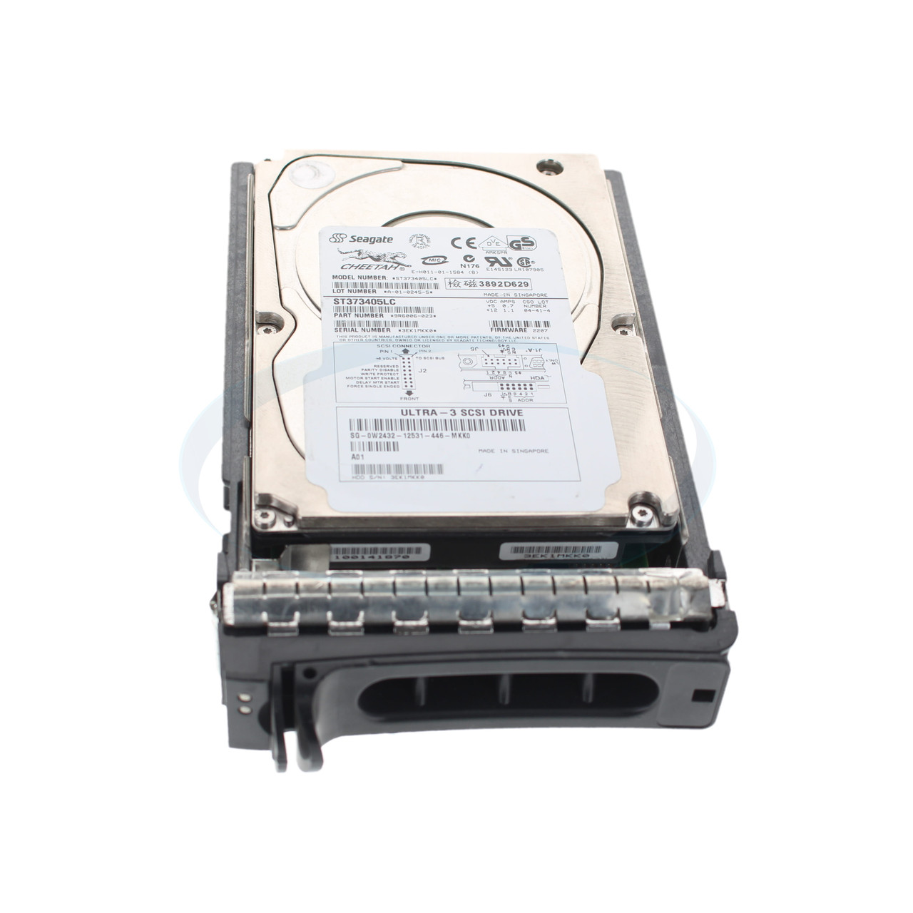Dell W2432 73GB U160 10K 80 PIN SCSI 3.5" Hard Drive