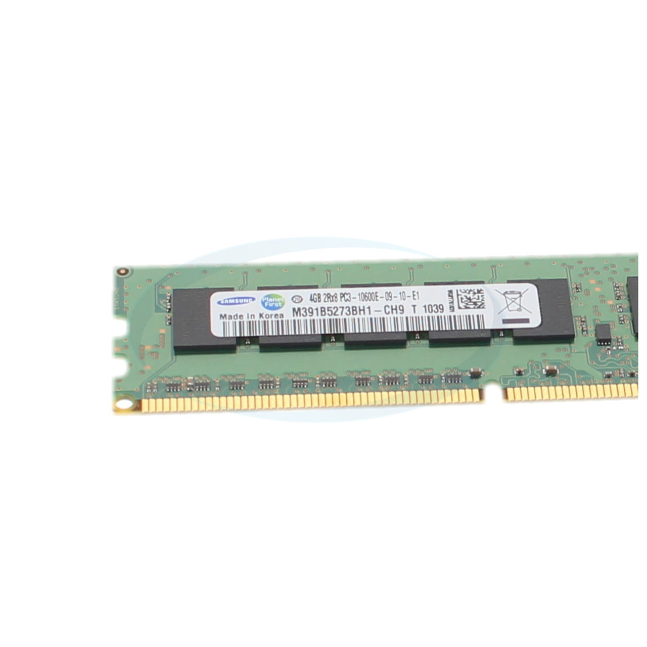 Samsung M391B5273BH1-CH9 4GB PC3 10600E 2Rx8 Memory Dimm