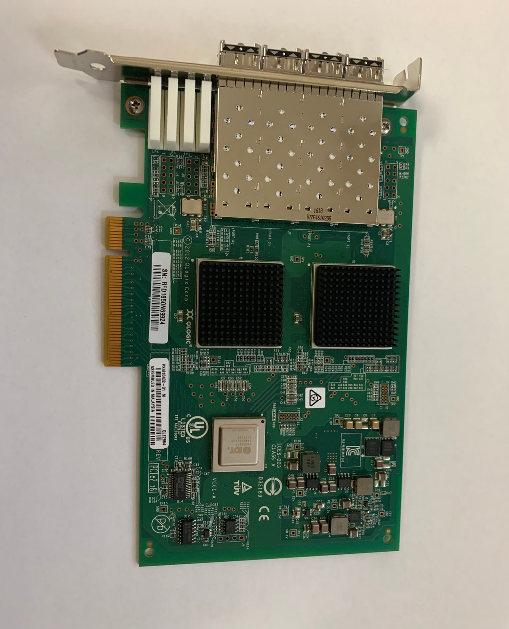 Qlogic PX4810402-01-FH QLE2564 8GB PCI-e x8 Quad Port HBA