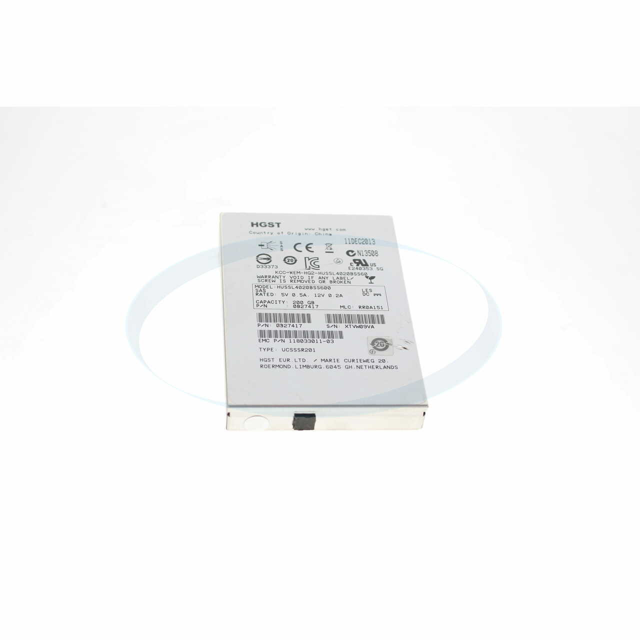 EMC 0B27417 200GB 2.5" 6G SAS SSD Drive