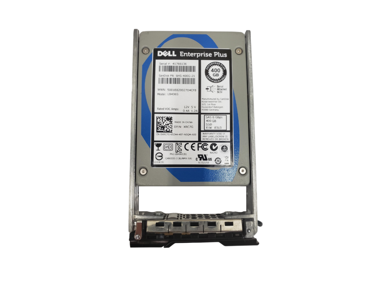 Dell Compellent XRC7G 400GB 6G SAS SSD 2.5" Hard Drive