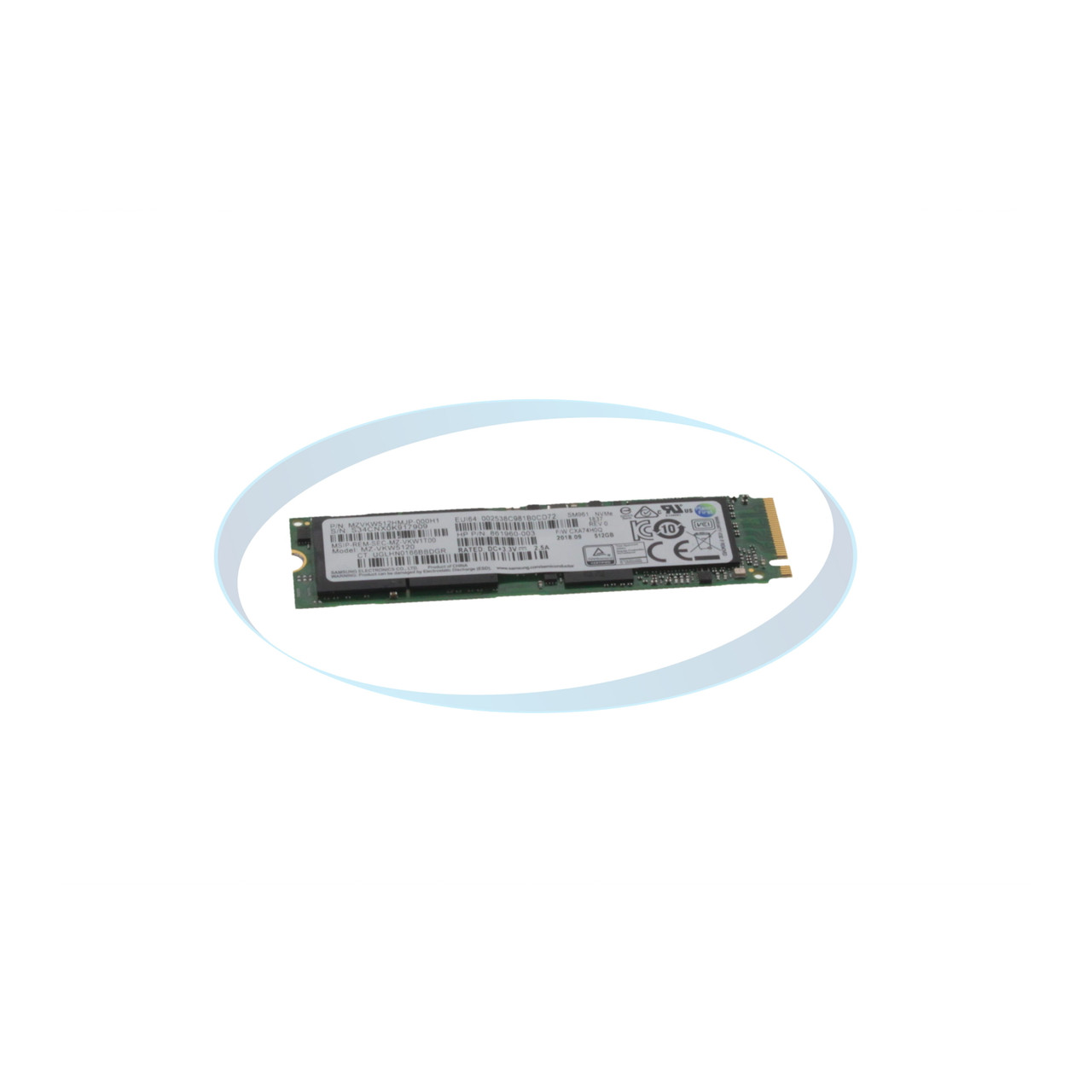 HP 861960-003 512GB M.2 NVME SM961 SSD SATA Solid State Drive