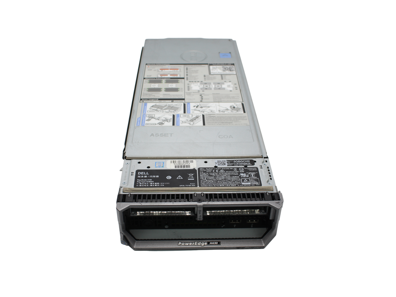 Dell Poweredge M630 2Bay 2.5" Blade Server 1x Cpu1 Heatsink