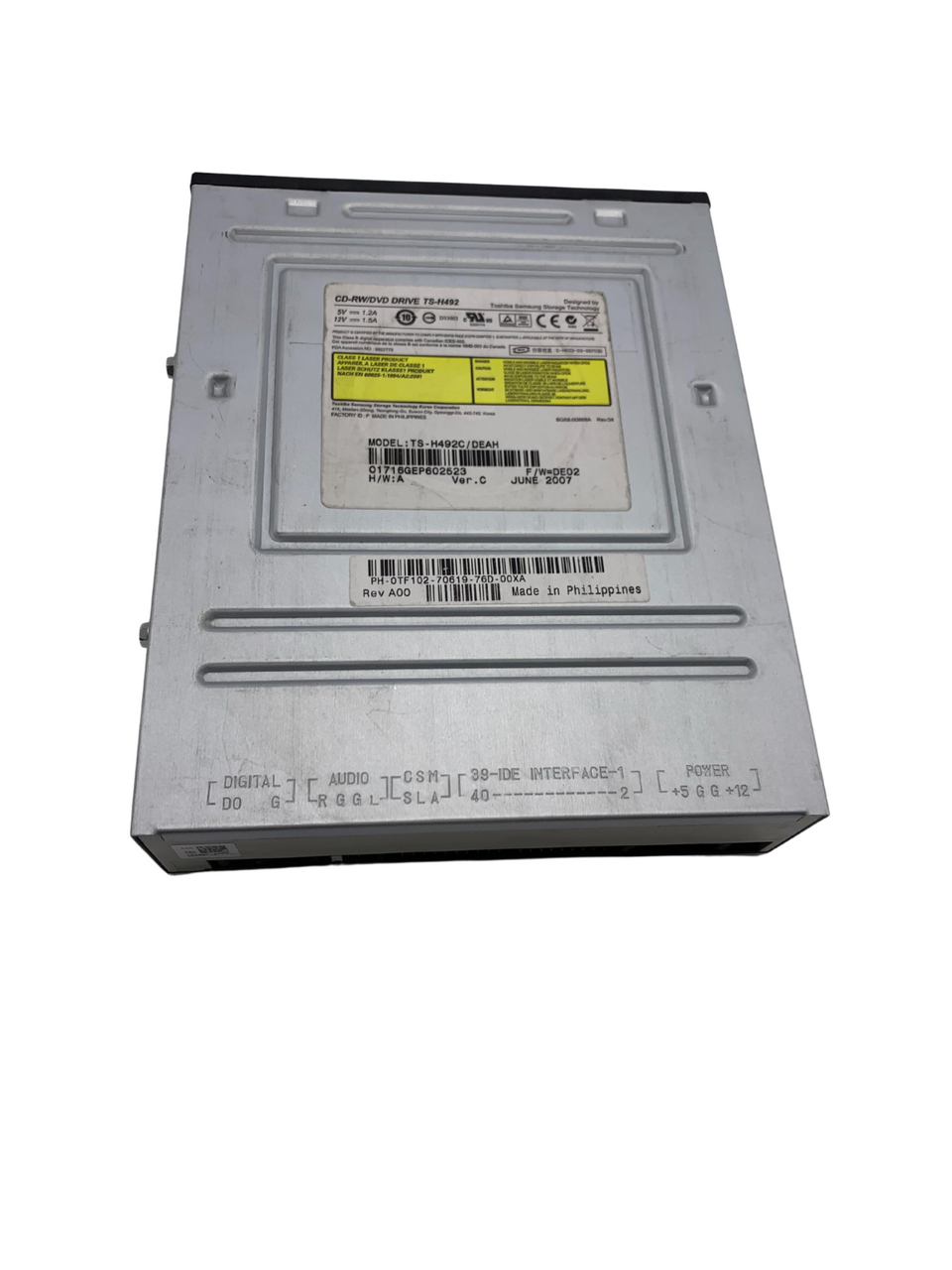 Dell TF102 48X CDRW DVD Drive w60