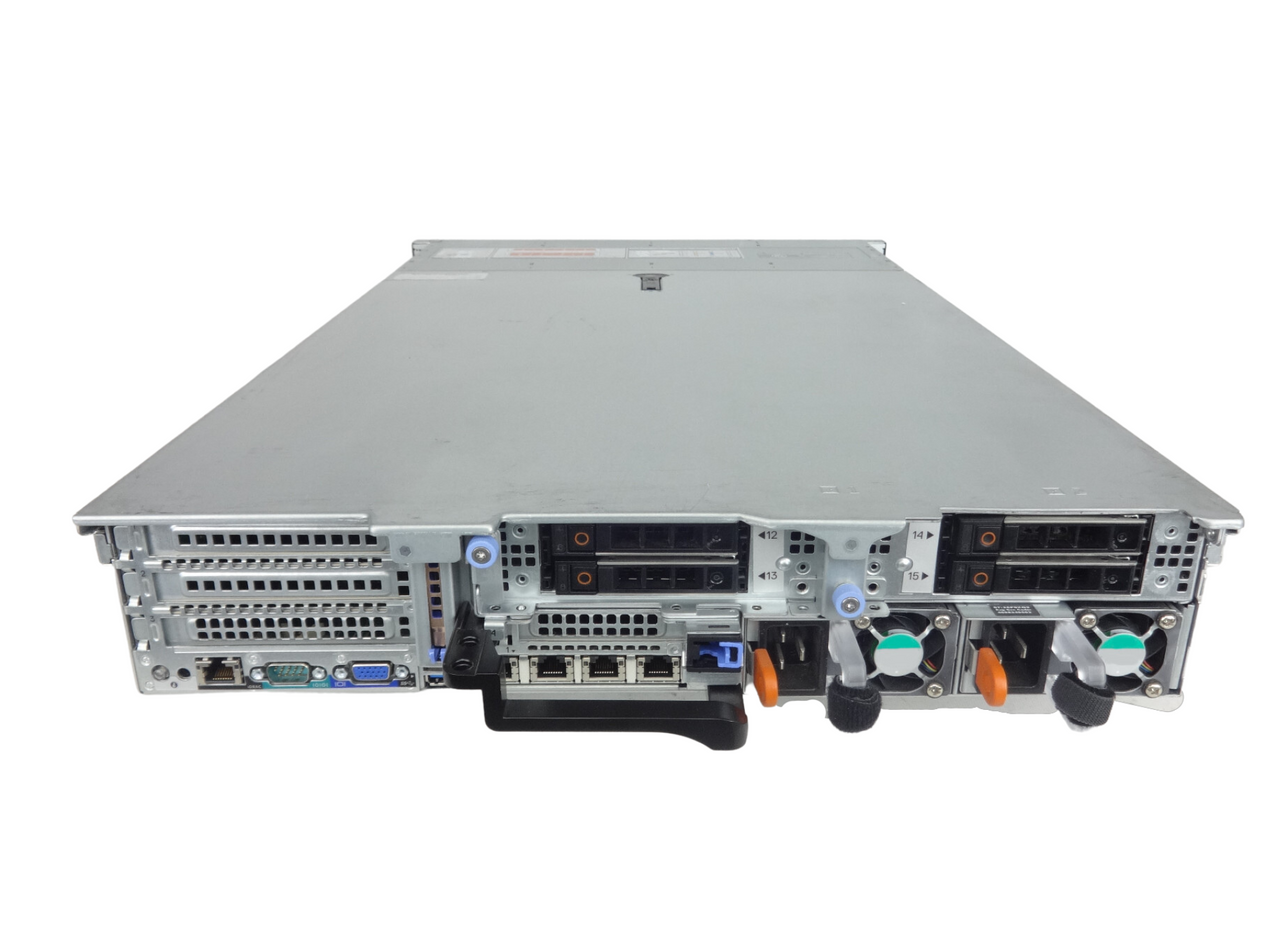 Used Dell Poweredge R740XD Large Form Factor with 4x 2.5 Rear Flex Bay Back