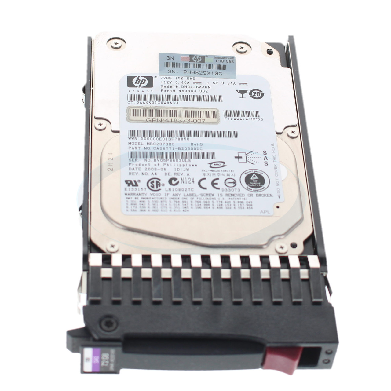 HP 72GB 3GB 15K SAS 2.5 Hard Drive Proliant DL320 DL360 DL380 ML350 ML370 G6 G7