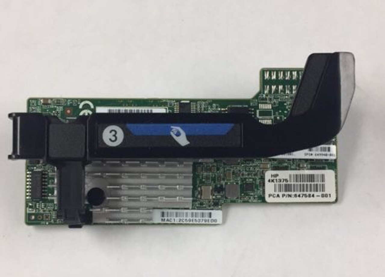 HP 684212-B21 10GB 2P 554FLB Flex Fabric adapter 647586-B21 649940-001