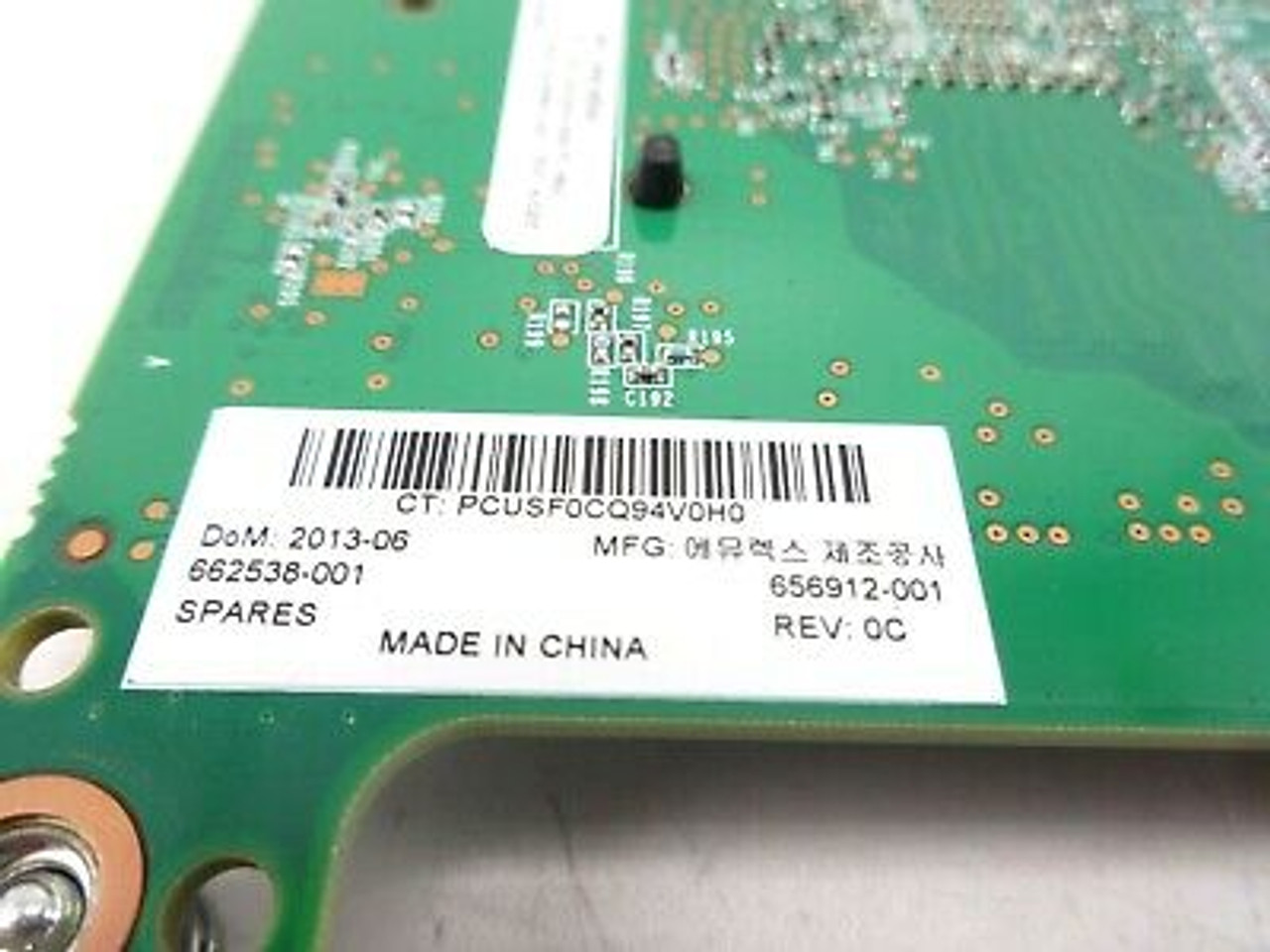 HP Proliant BL460C BL660C Lpe 8GB Fiber Channel HBA Mezzanine Card LPE1205A