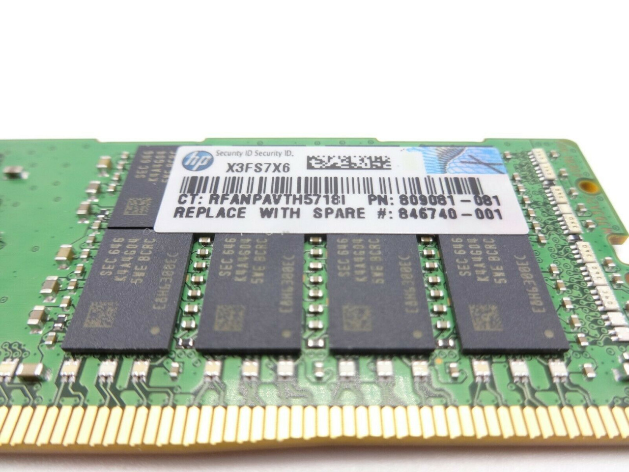 Hpe Storeeasy 3850 16GB PC4-19200T 2Rx4 2400 Memory Dimm