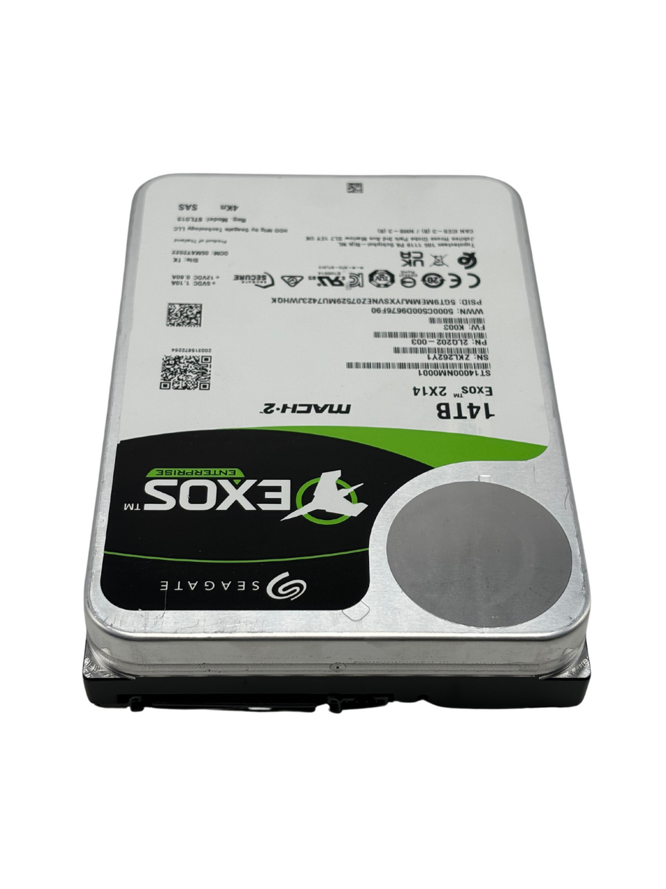 Seagate ST14000NM0001 2x14 Exos 14TB 12G 7200rpm 3.5" SAS Hard Drive