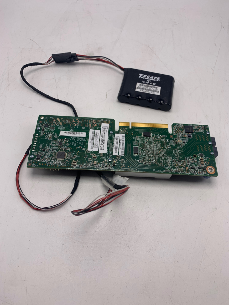 Cisco UCSC-MRAID12G-1GB v01 12GB - 1GB Cache SAS Raid Controller with battery