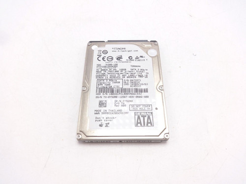 Dell Y52R0 160GB SATA 7200RPM 2.5" LT HTS725016A9A362 0A73371 7K500-160