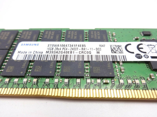 Hpe Storeeasy 3850 16GB PC4-19200T 2Rx4 2400 Memory Dimm