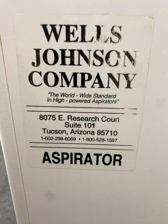 Wells Johnson 502C Aspirator