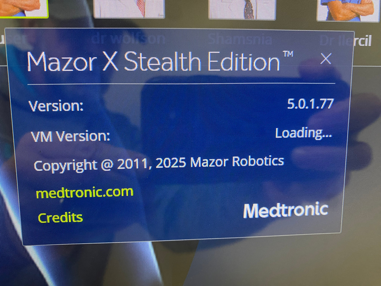 Medtronic Mazor X Surgical Robot