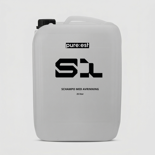 S1 Hydrofobiskt schampo 25 liter