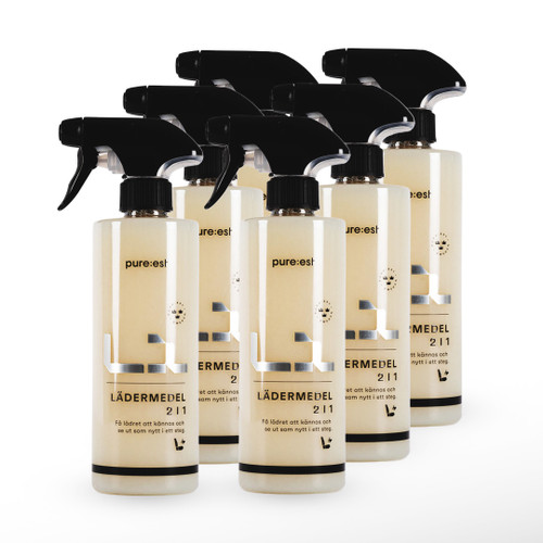 L1 Läderrengöring & Skydd 500ml 6-pack