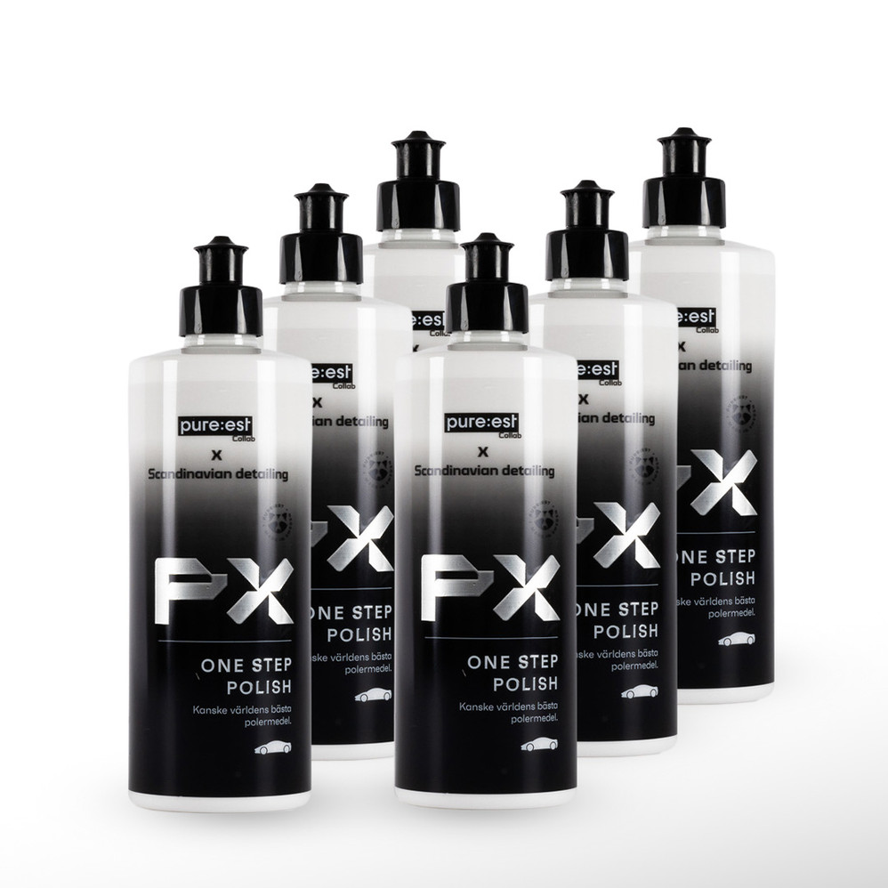 PX Polermedel - One step polish 6-pack