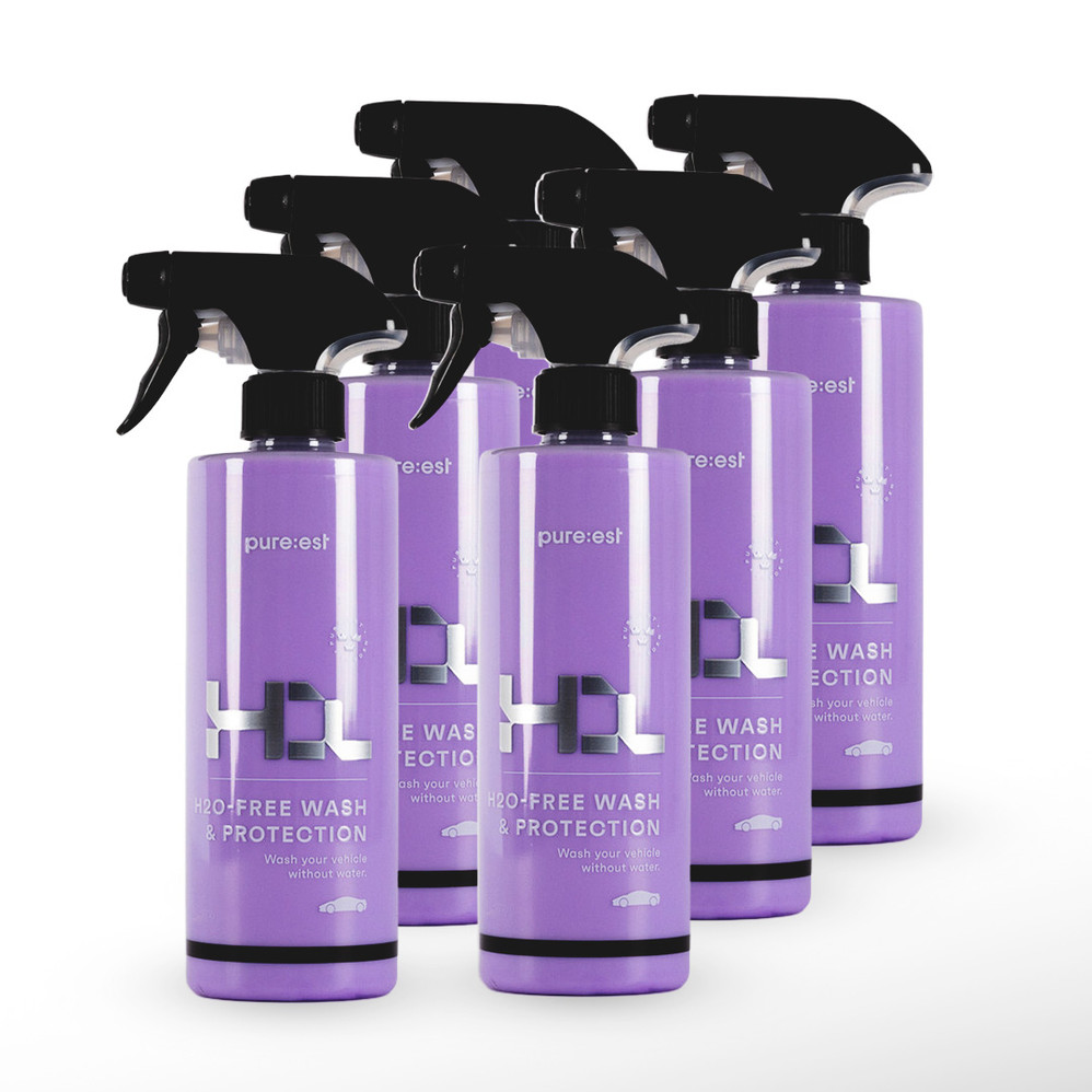 H1 Waterless wash 500ml 6-pack