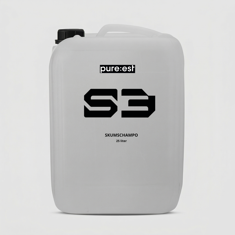 S3 PH-neutralt schampo 25 liter