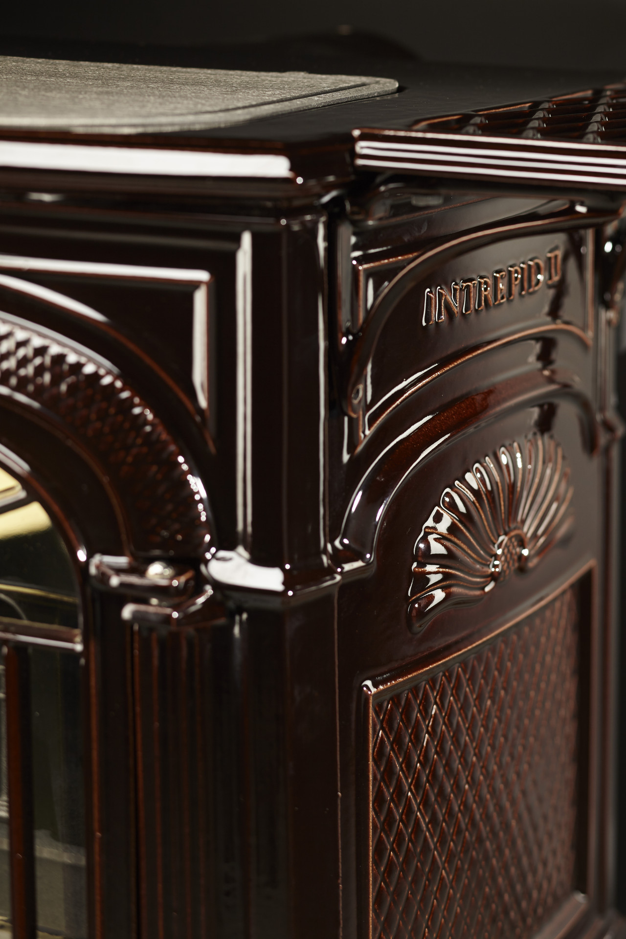 Vermont Casting Intrepid Wood Stove, Classic Black