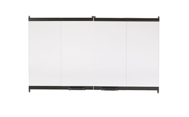 Majestic Black Bi-fold Glass Doors for SA42