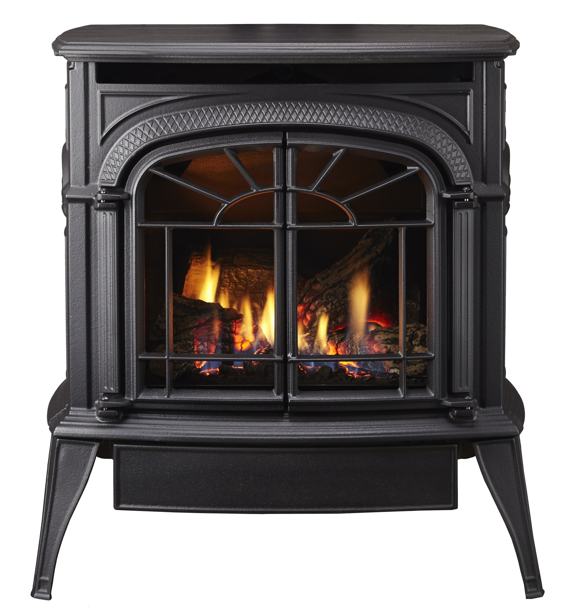 Vermont Casting Intrepid Wood Stove, Classic Black