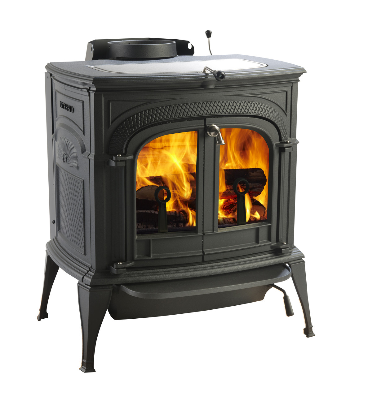 Vermont Casting Dauntless FlexBurn Wood Stove, Twilight Porcelain