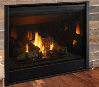Heatilator Caliber NXT 36" Gas Fireplace w/ Traditional Brick
