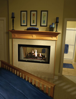 Heatilator 42" See-Through Wood Fireplace