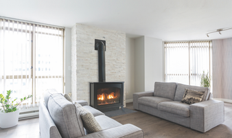 Empire Small Spirit Steel Direct Vent Gas Stove - DVP20MS