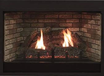 Empire Medium 26" Innsbrook Direct-Vent Clean-Face Traditional Gas Insert, IP Ignition - DVC26IN71N
