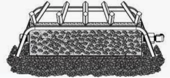 Empire SVL18N 18" Single Sand Pan Match Light Burner System, NG