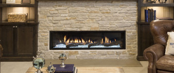Heat & Glo Mezzo 72" Direct Vent Gas Fireplace
