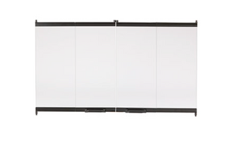Majestic Black Bi-fold Glass Doors Reveal 36"