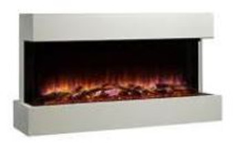 Simplifire Floating Mantel Kit for Scion 43, Primed MDF