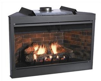 White Mountain Hearth, 42" Keystone Flush B-Vent Fireplace, NG