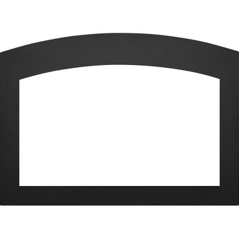 Napoleon Small Arched 4 Sided Faceplate, Black - SABK4F3B3
