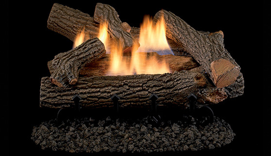 Superior Double-Flame 18" Crescent Hill Vent Free Log Set