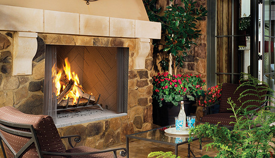 Superior WRE4536 36" Outdoor Wood Burning Fireplace