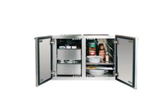 Summerset 36" 2-Drawer Dry Storage Pantry & Enclosed Cabinet Combo