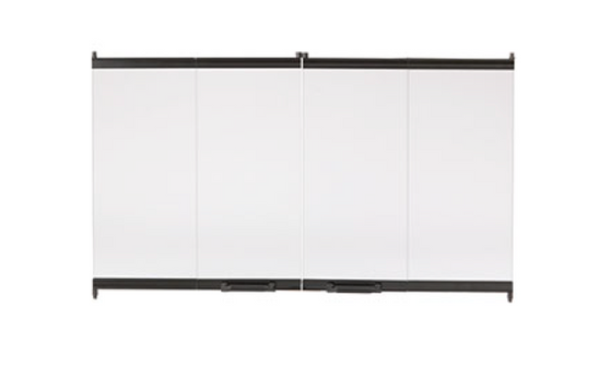 Majestic Black Bi-fold Glass Doors for SA42