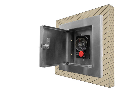 Summerset Surface Mount Enclosure to house ESTOP1-0H and ESTOP2-5H Timers. - ESTOP-RM-KIT