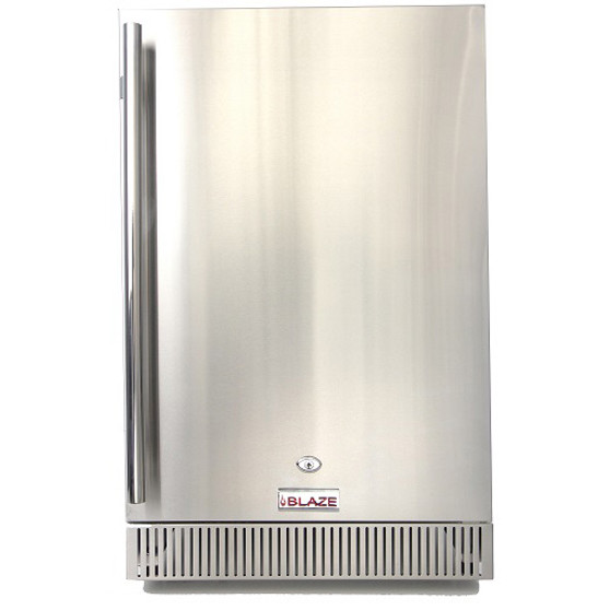 Blaze 4.1 Cu. Ft. Outdoor Rated Stainless Steel Compact Refrigerator - UL Approved | BLZ-SSRF-40DH