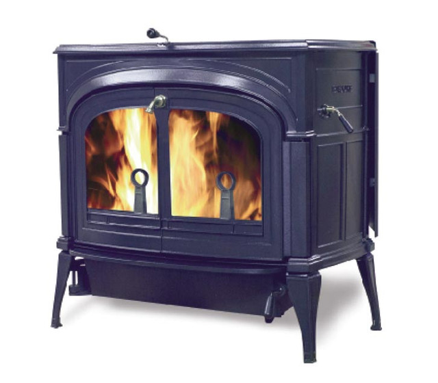 Vermont Casting Dauntless FlexBurn Wood Stove, Twilight Porcelain
