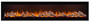 Napoleon Alluravision 74 Deep Depth Electric Fireplace